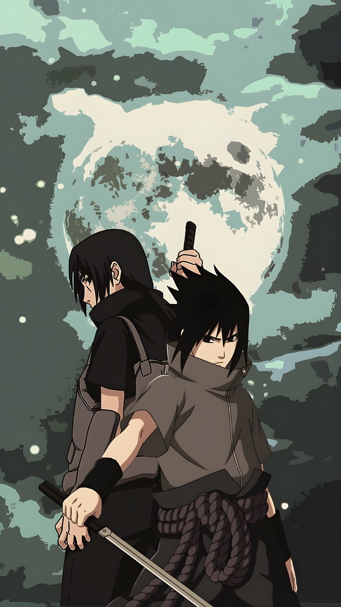 Hình nền Sasuke và Itachi - 1