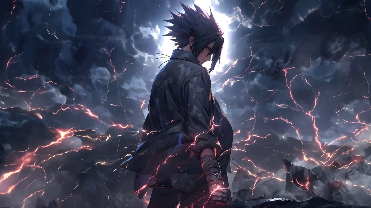 Hình nền Sasuke ngầu - 7