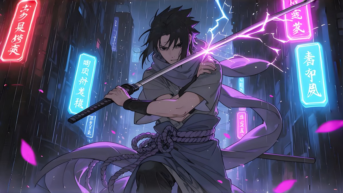 Hình nền Sasuke ngầu - 8