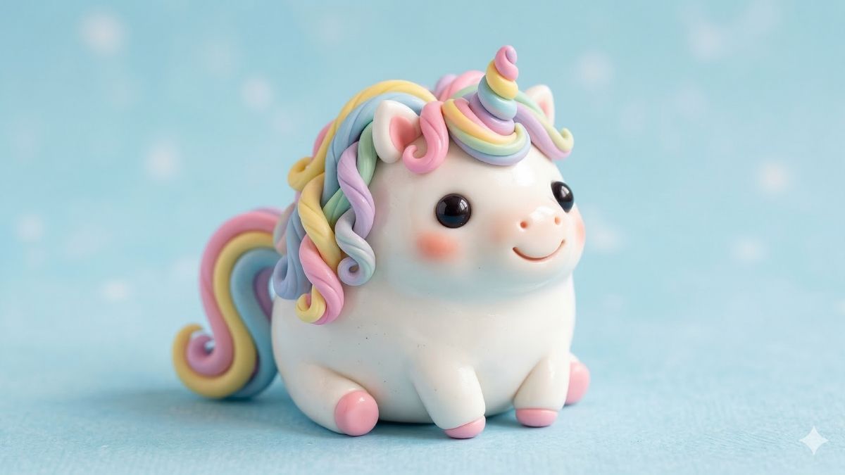 Hình nền Unicorn chibi cute - 2