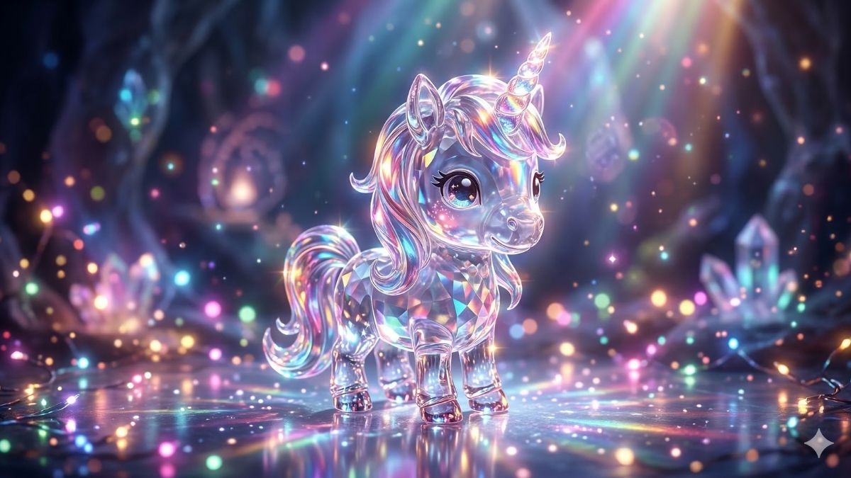 Hình nền Unicorn chibi cute - 7