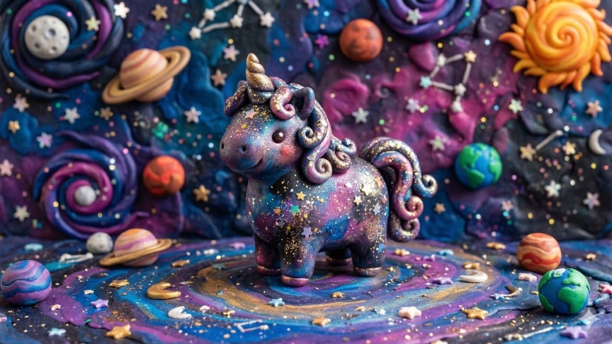 Hình nền Unicorn galaxy - 2