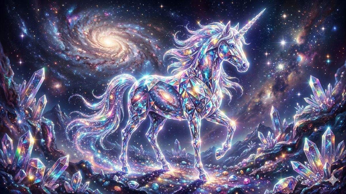 Hình nền Unicorn galaxy - 6