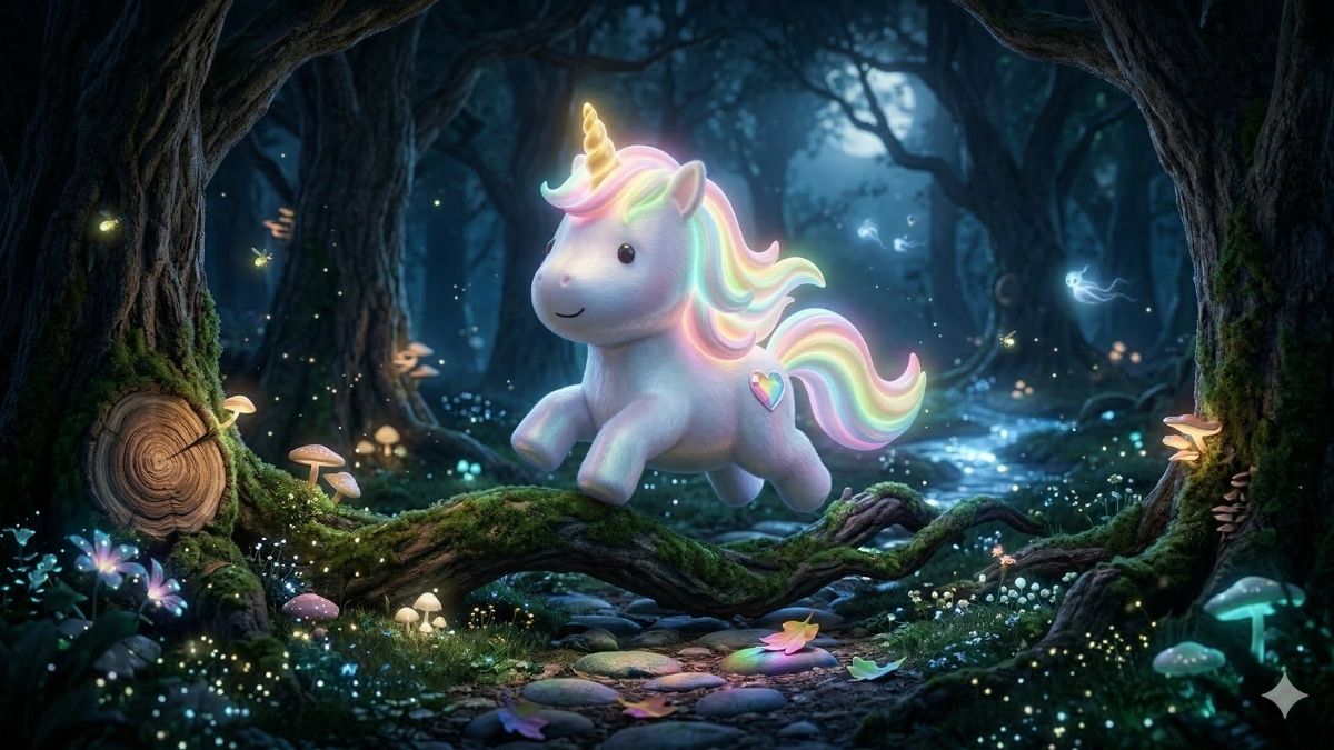 Hình nền Unicorn 3D - 2