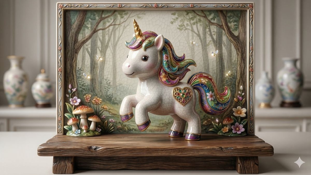 Hình nền Unicorn 3D - 3