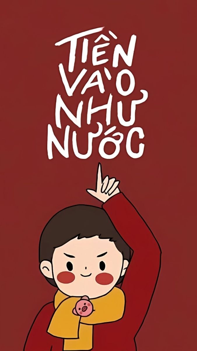 Hình nền điện thoại vô tri có chữ - 3