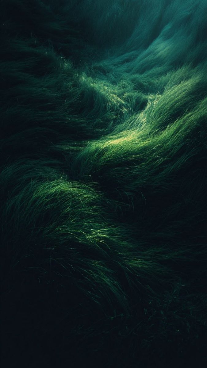 Hình nền xanh rêu gradient - 1