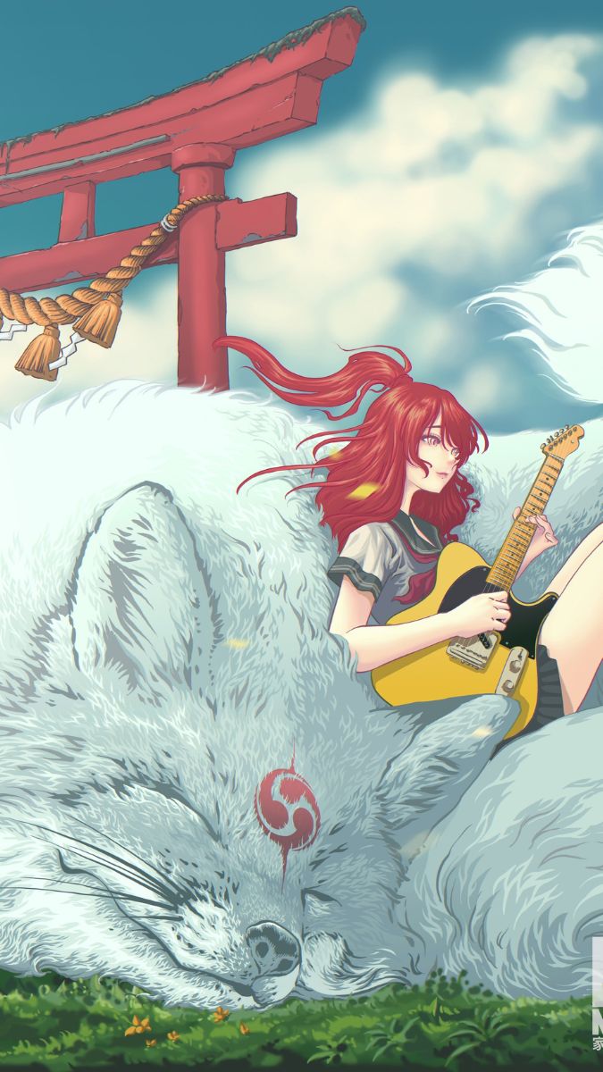 Hình nền Xiaomi 17 Pro Max chủ đề anime - mẫu 3