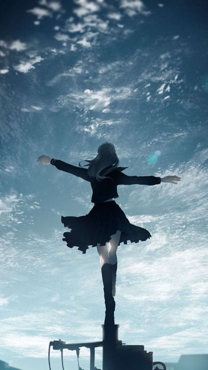 Hình nền Xiaomi 17 Pro Max chủ đề anime - mẫu 4