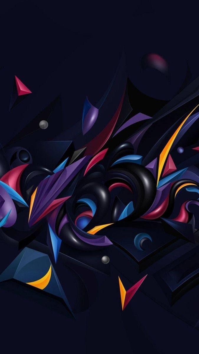 Hình nền Xiaomi phong cách nghệ thuật - mẫu 9