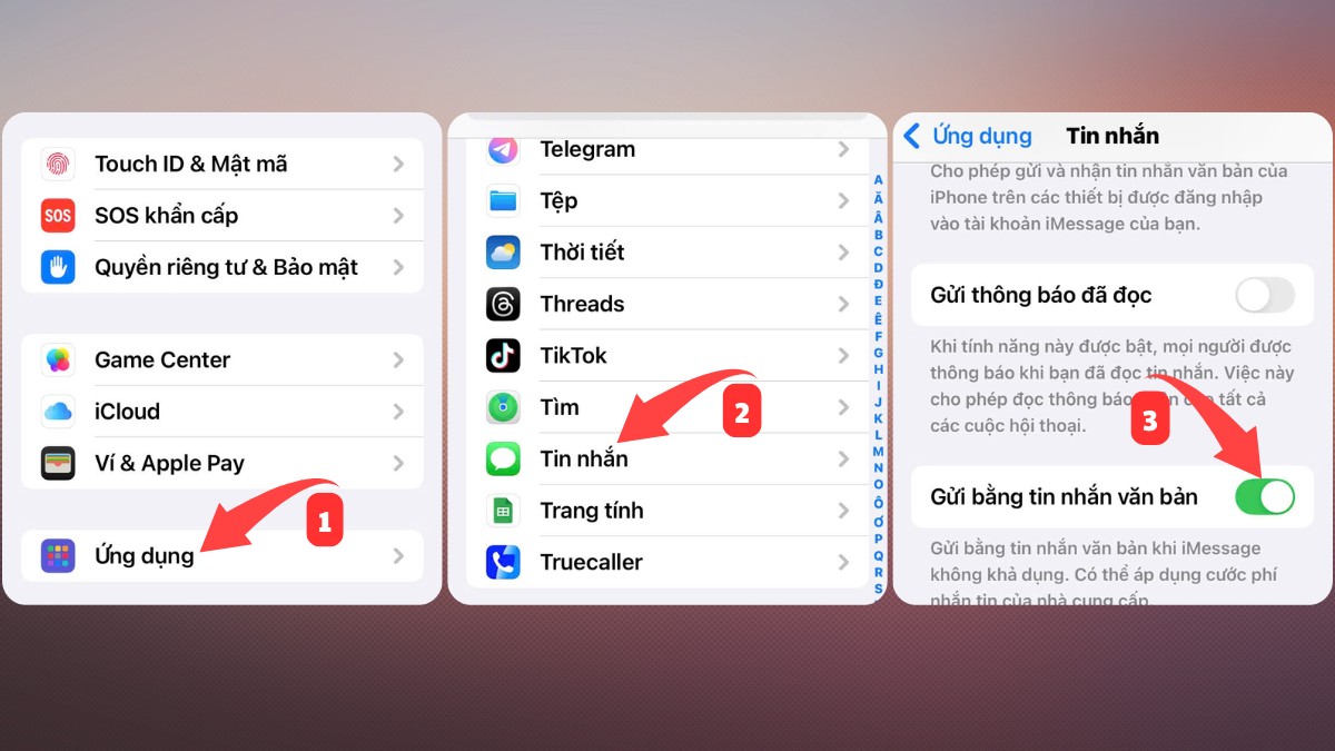 Mẹo sử dụng iPhone hạn chế lỗi không gửi được tin nhắn