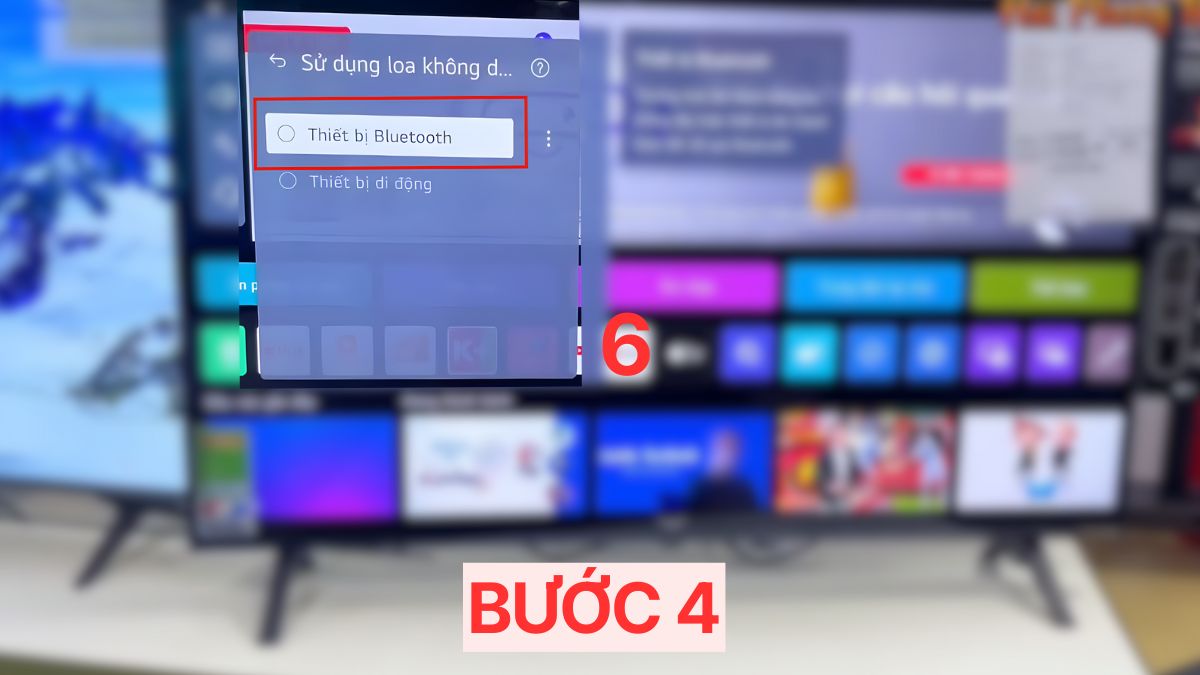 Cách kết nối tivi LG với loa Bluetooth - bước 4