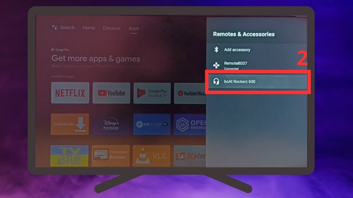 Cách ngắt hay quên thiết bị bluetooth của tivi Xiaomi  - bước 2