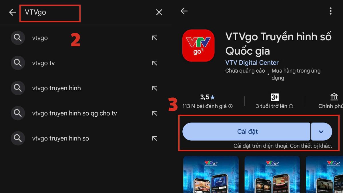 Hướng dẫn xem trực tiếp Khai mạc World Cup 2026 tại Việt Nam - bước 2