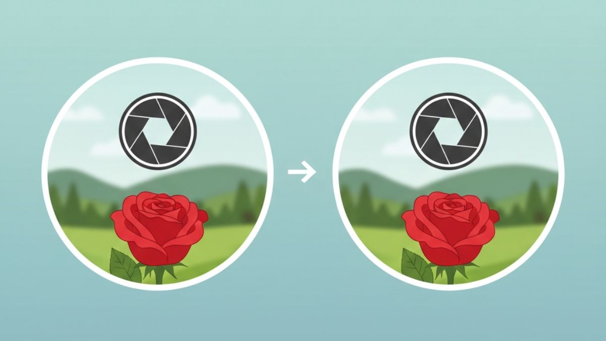 Ý nghĩa của khẩu độ trong máy ảnh - độ trường ảnh