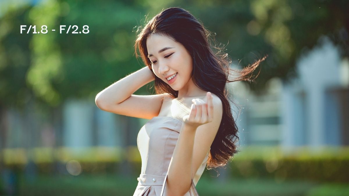 Hướng dẫn cách chọn khẩu độ phù hợp với ảnh chân dung