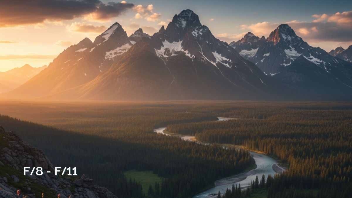 Hướng dẫn cách chọn khẩu độ phù hợp với ảnh phong cảnh