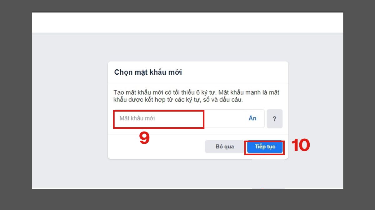 Cách lấy lại tài khoản Facebook bằng mật khẩu cũ - bước 5.1