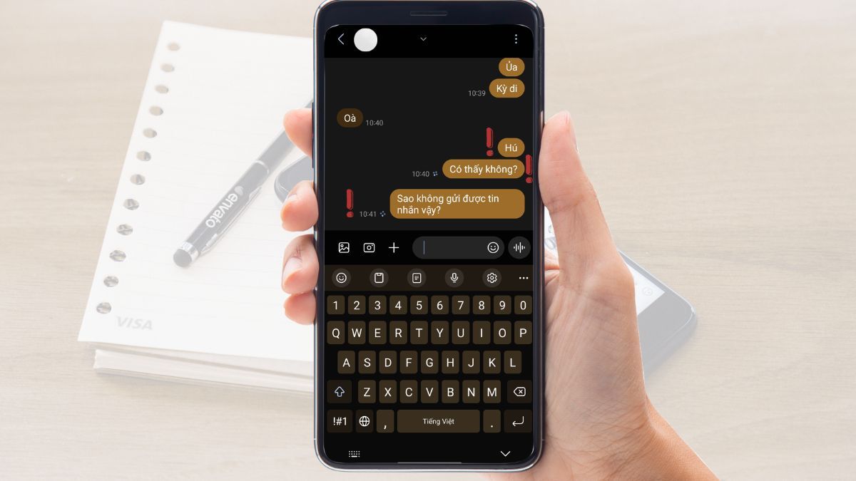 Tại sao không gửi được tin nhắn SMS trên Samsung?