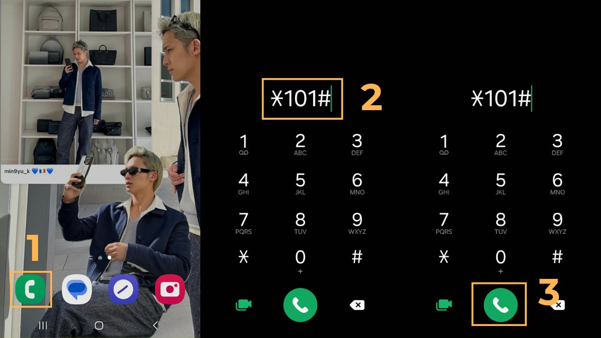 lỗi không gửi được tin nhắn sms trên samsung -Kiểm tra tài khoản di động