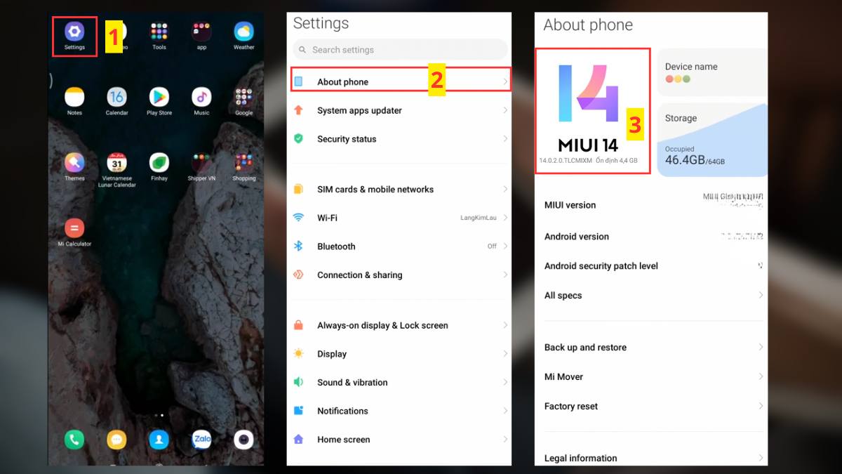 Cách khắc phục không thể lưu thay đổi đối với liên hệ với redmi - bước 1