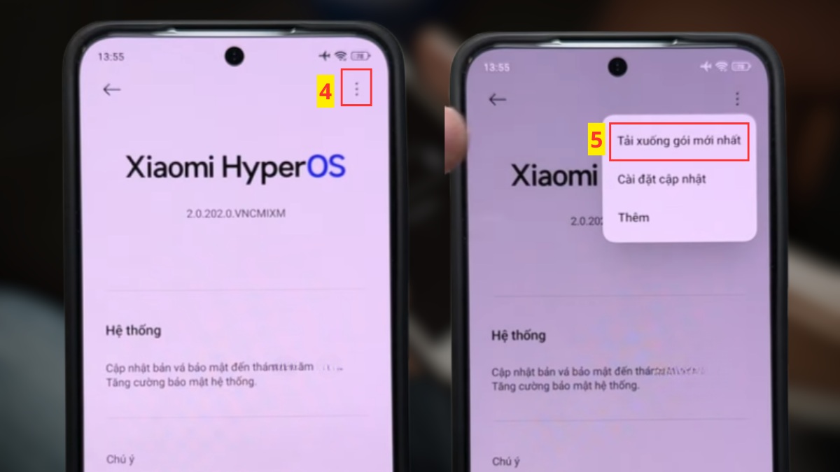 Lỗi không thể lưu thay đổi đối với liên hệ Xiaomi - bước 3