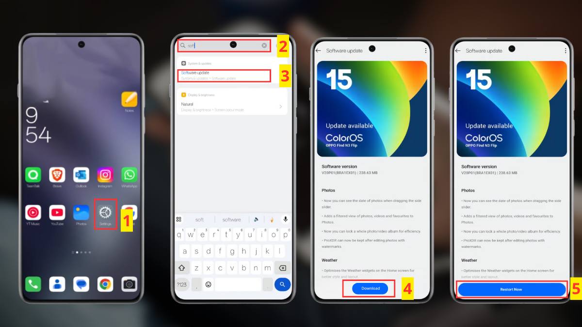 Lỗi không thể lưu thay đổi đối với liên hệ OPPO