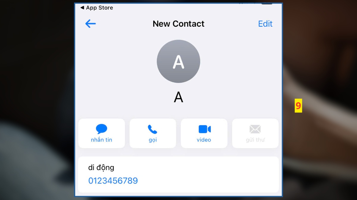 cách sửa không thể lưu thay đổi đối với liên hệ - Sử dụng tạm thời Danh bạ bên thứ ba - bước 3