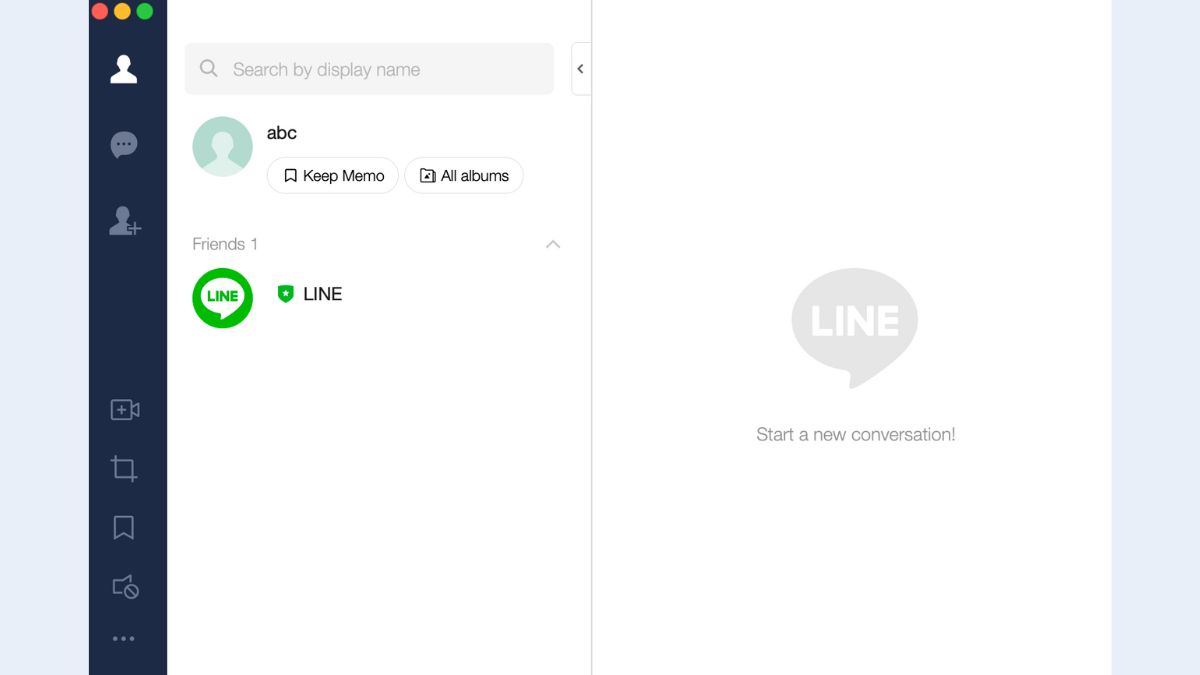 Cách sử dụng LINE trên máy tính - bước 3