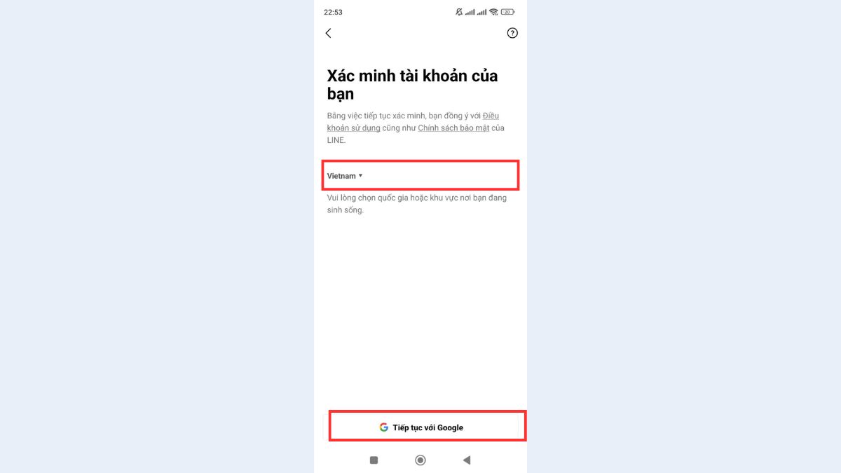 Cách tải và cài đặt LINE trên điện thoại - bước 2