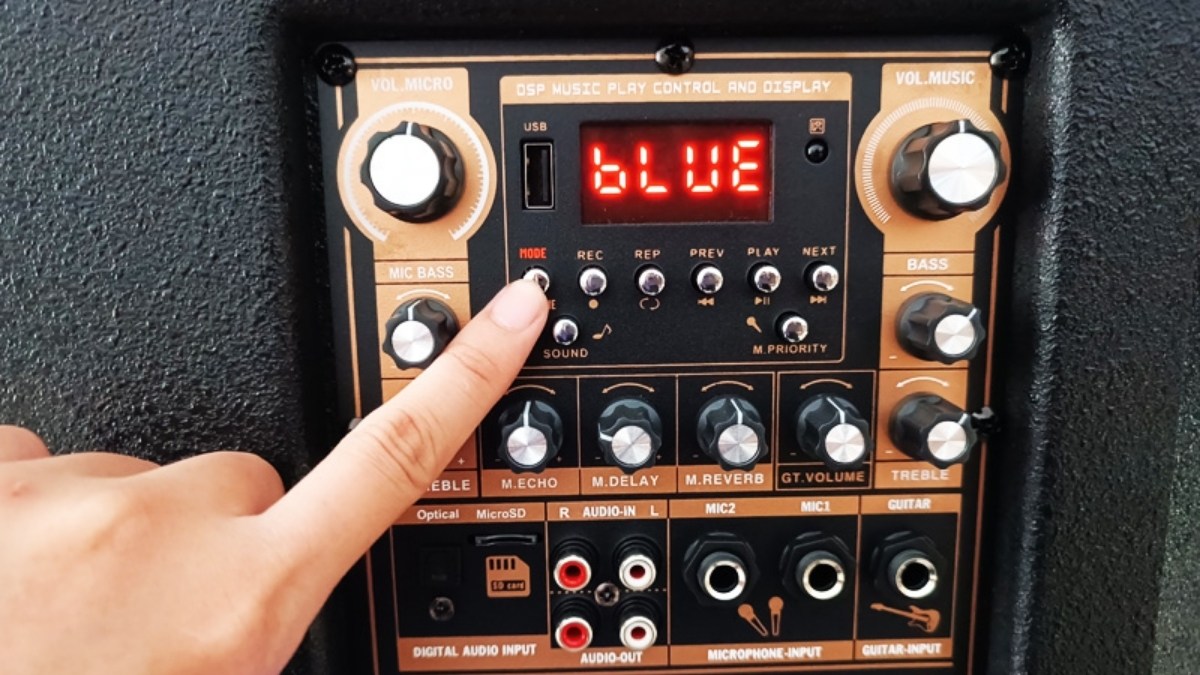 loa Bluetooth bị nhỏ tiếng do điều chỉnh sai chế độ loa kéo