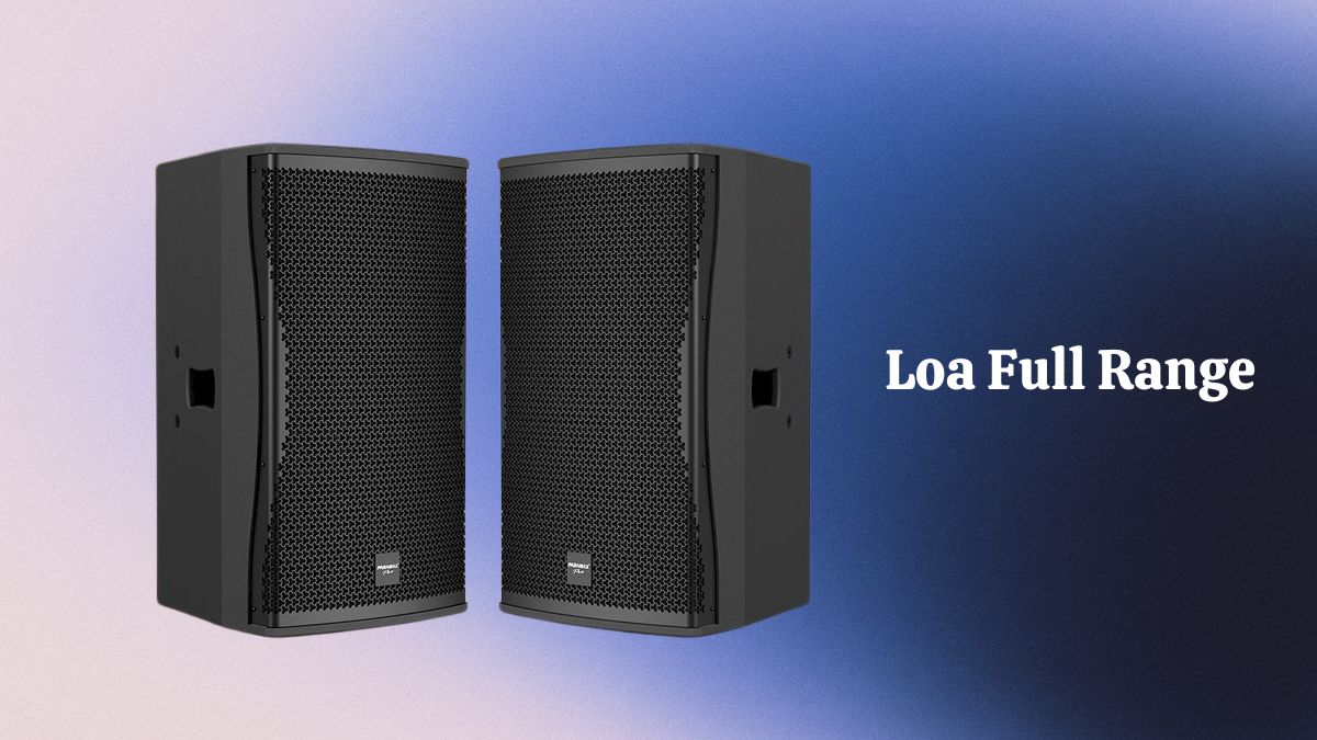 loa hội trường nhỏ - Loa Full Range