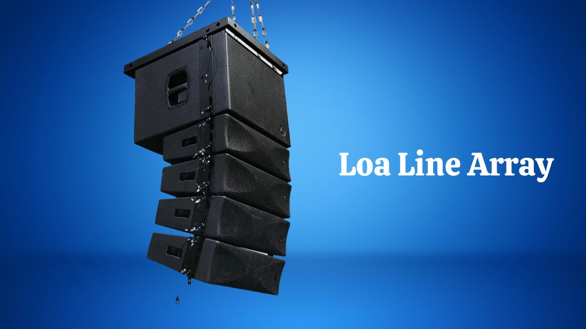 các loại loa hội trường - Loa Line Array
