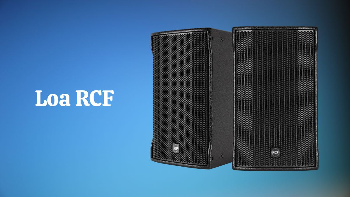 loa hội trường nhỏ - loa RCF