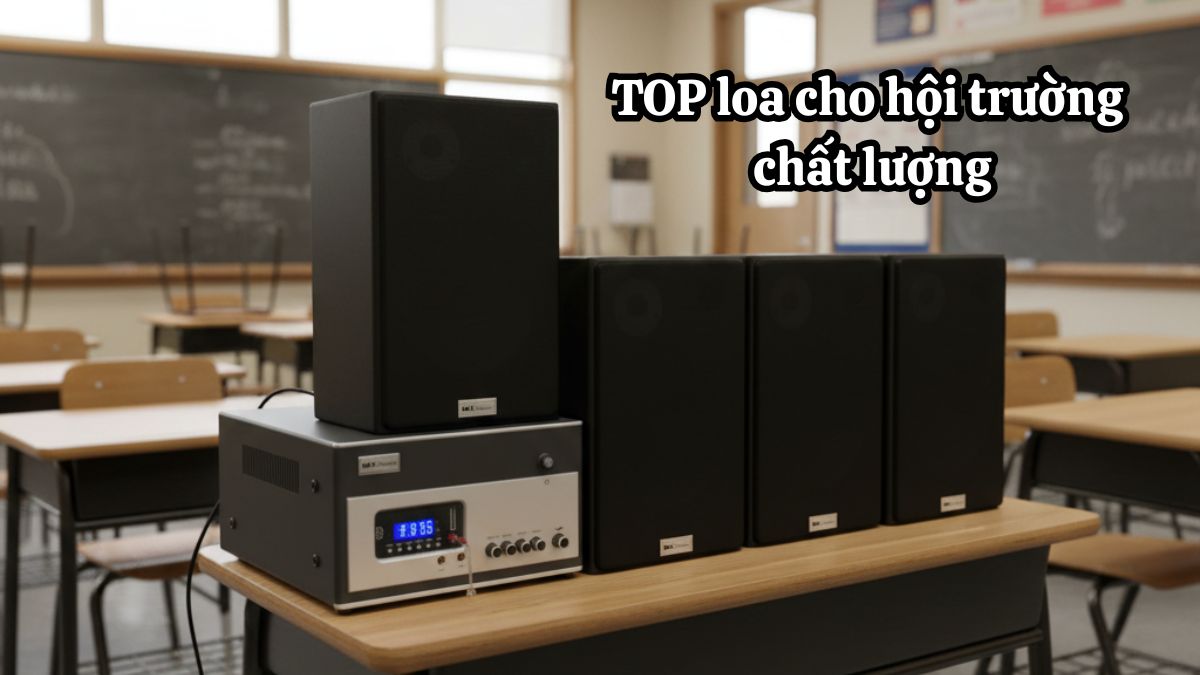 TOP thương hiệu loa cho hội trường chất lượng hiện nay