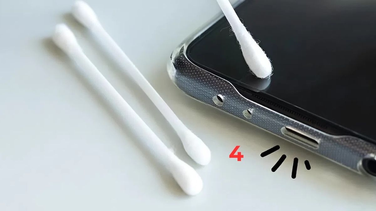 Cách xử lý nhanh khi loa điện thoại bị vô nước - bước 4