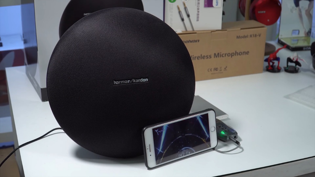 Chuẩn bị trước để hát karaoke trên loa Harman Kardon