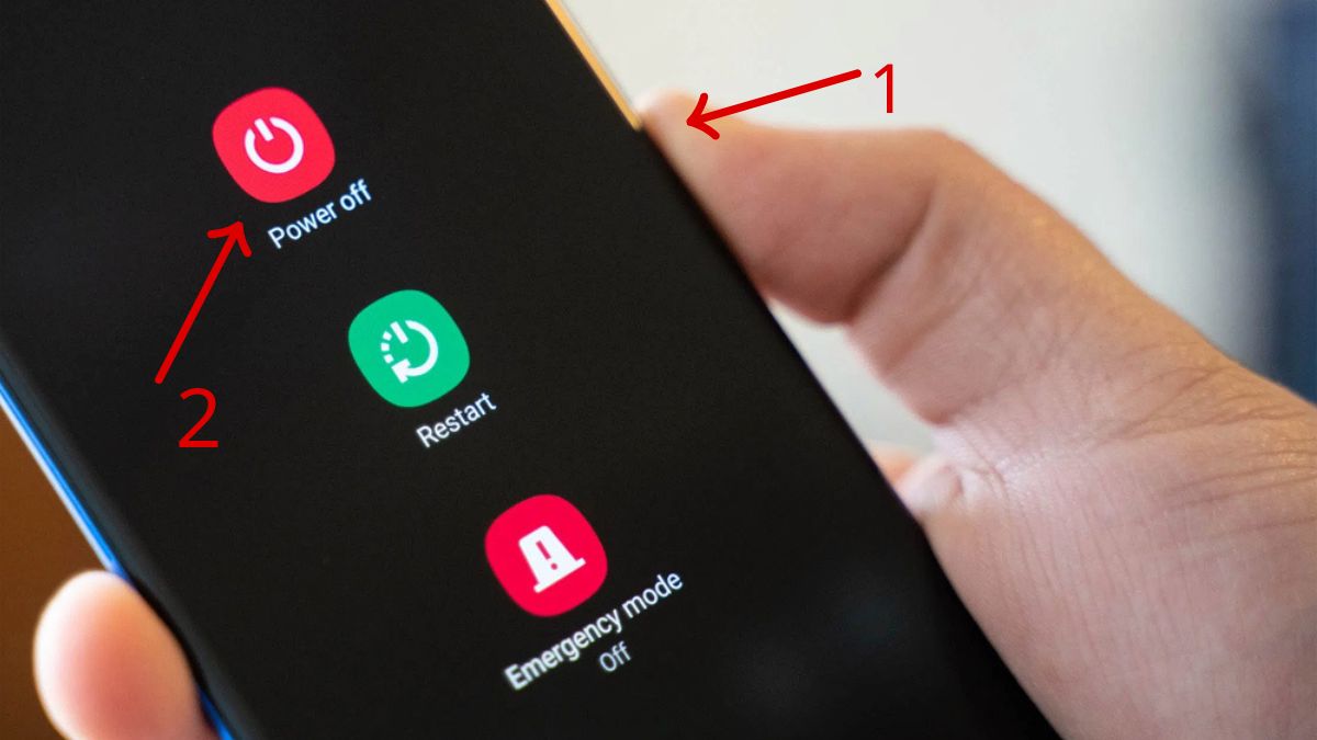 cách khắc phục camera samsung báo lỗi - Sử dụng camera ở chế độ an toàn - bước 1