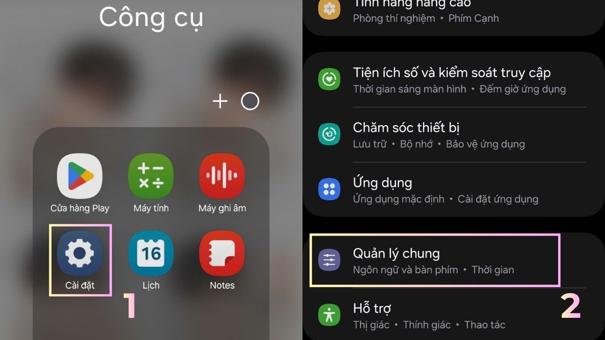 Cách khắc phục lỗi điện thoại không được đăng ký vào mạng - khôi phục cài đặt gốc trên android - bước 1