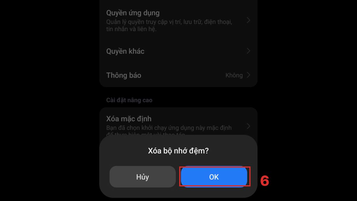 Cách khắc phục Facebook không hiện Reels hiệu quả -  xóa cache và cài đặt lại ứng dụng facebook - bước 3