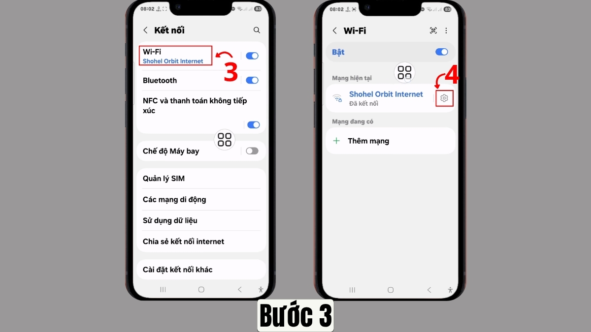 Cách khắc phục lỗi Facebook không vào được - kiểm tra kết nối mạng và DNS - bước 3