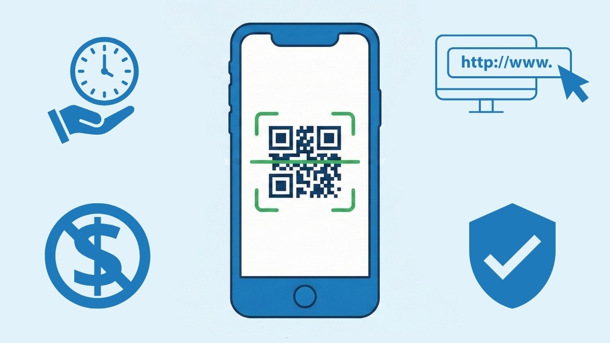 Tiện ích khi sử dụng mã QR code