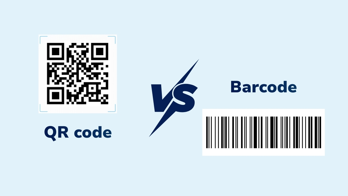 Mã QR code có khác biệt gì với mã vạch truyền thống?