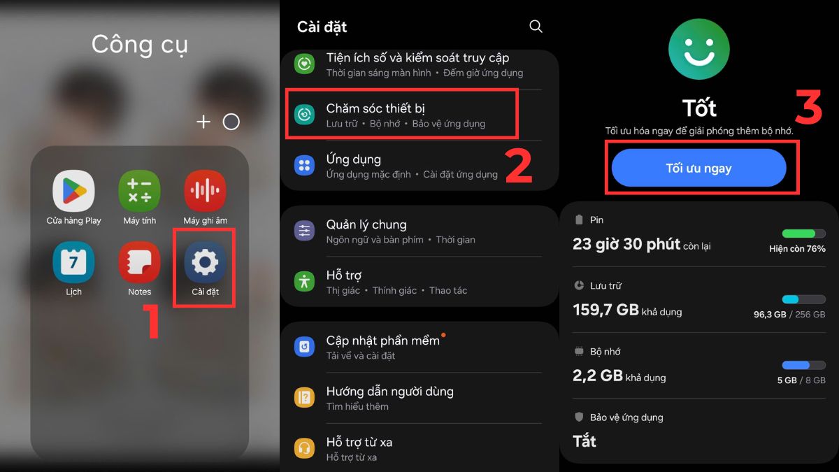 Màn hình điện thoại bị nhiễu từ, loạn cảm ứng, giật lag - tắt ứng dụng chạy ngầm trên android