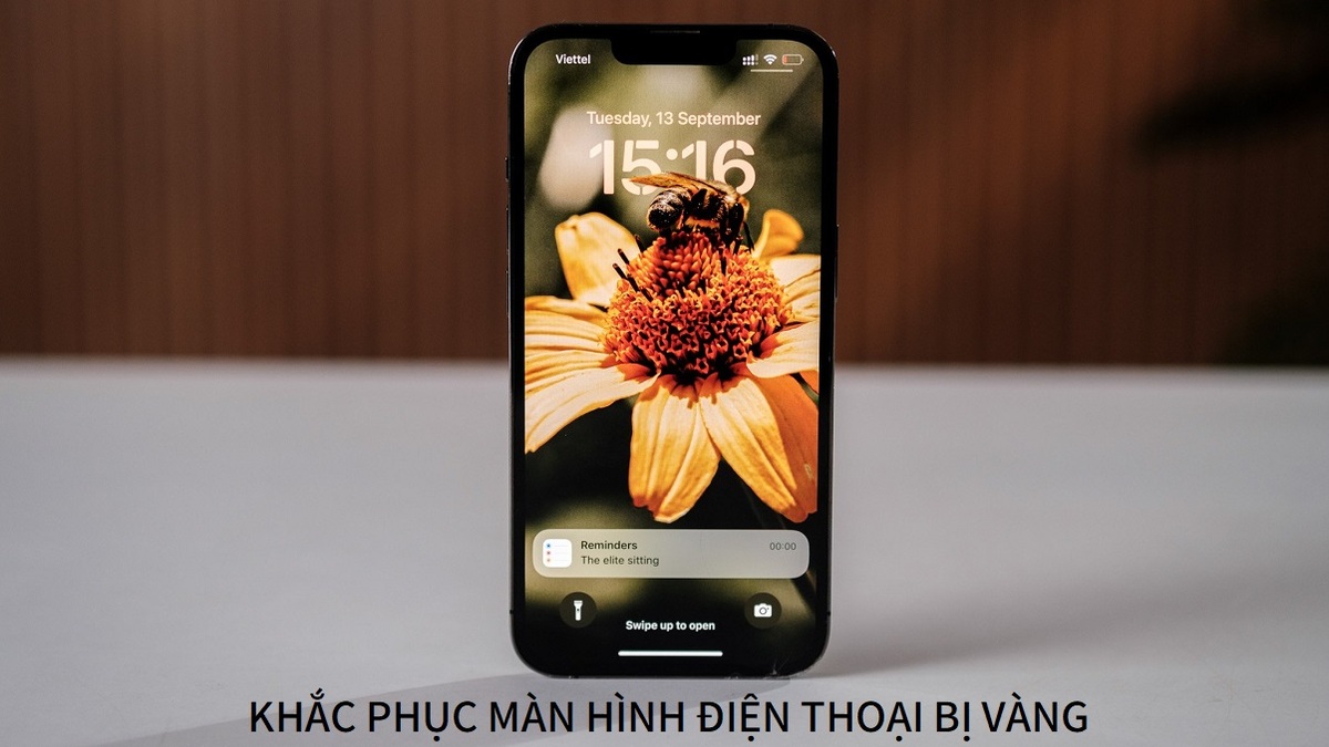 Cách khắc phục màn hình điện thoại bị ám vàng hiệu quả