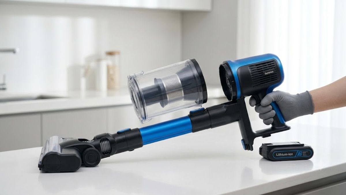 Hướng dẫn bảo dưỡng máy hút bụi - bước 1