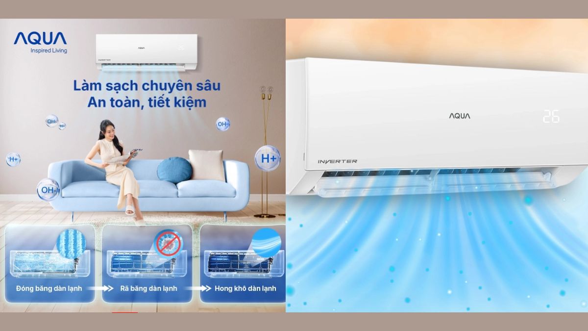 Top thương hiệu máy lạnh cho chung cư chất lượng hiện nay - aqua
