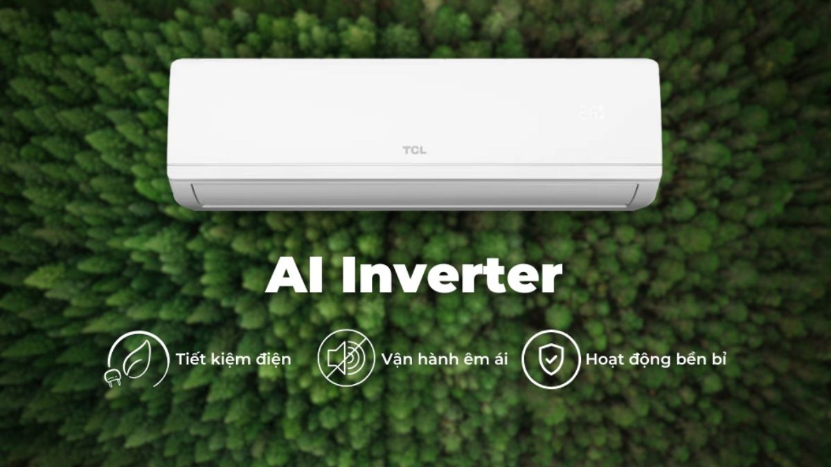 máy lạnh tốt cho em bé TCL 1.5HP Inverter 2025 TEP-13CSD/F1I