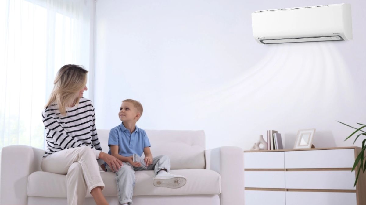 máy lạnh nào tốt cho em bé Daikin 1.0HP 2025 FTKB25ZVMV/RKB25ZVMV