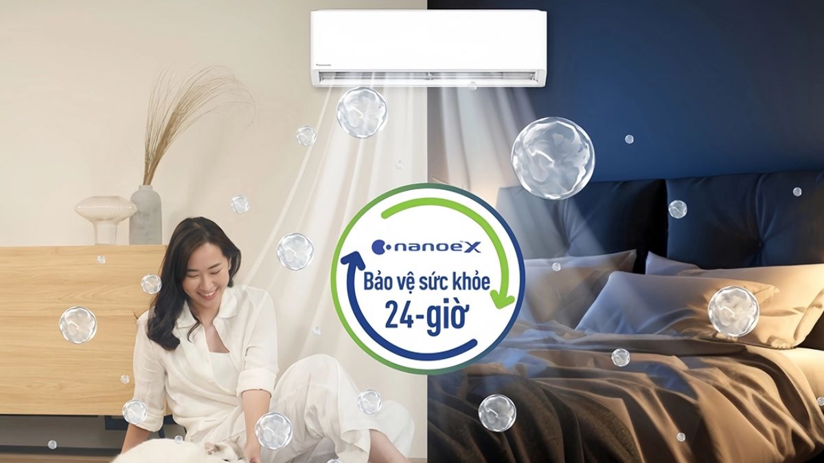 máy lạnh cho nhà hàng Panasonic Inverter 1.5HP 2025 (CU/CS-U12BKH-8)
